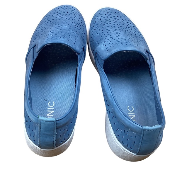 Vionic Splendid Midi Perforated Suede Slip-on Sneaker - Picture 4 of 12